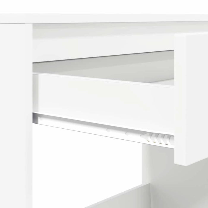 Birou cu sertar Alb 100 x 50 x 78 cm Lemn compozit - WALTI WALTI