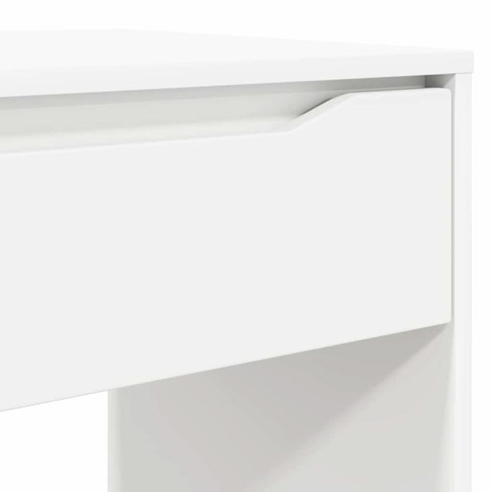 Birou cu sertar Alb 100 x 50 x 78 cm Lemn compozit - WALTI WALTI