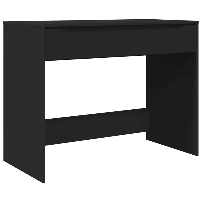 Birou cu sertar Negru 100 x 50 x 78 cm Lemn prelucrat WALTI