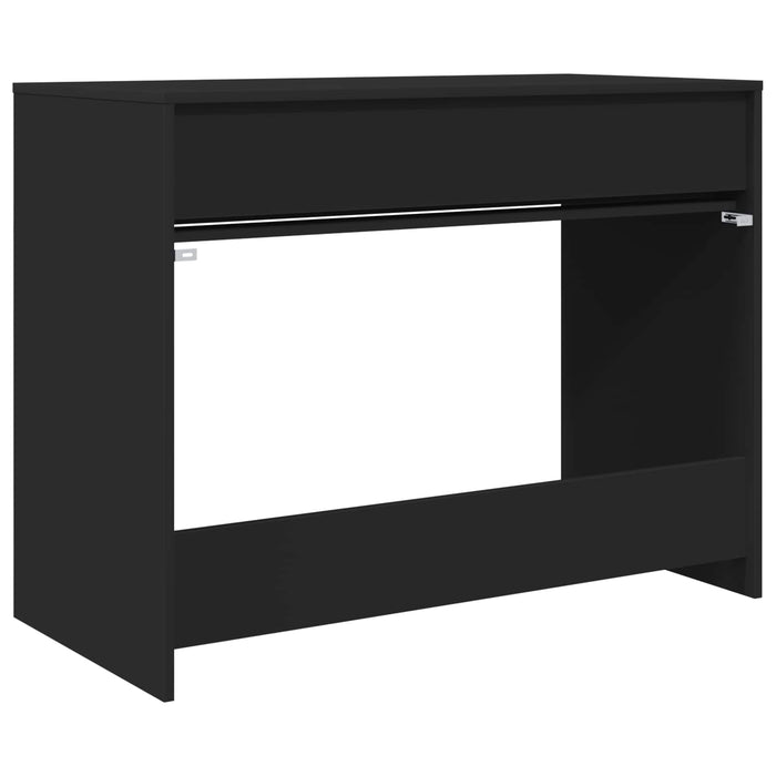 Birou cu sertar Negru 100 x 50 x 78 cm Lemn prelucrat WALTI