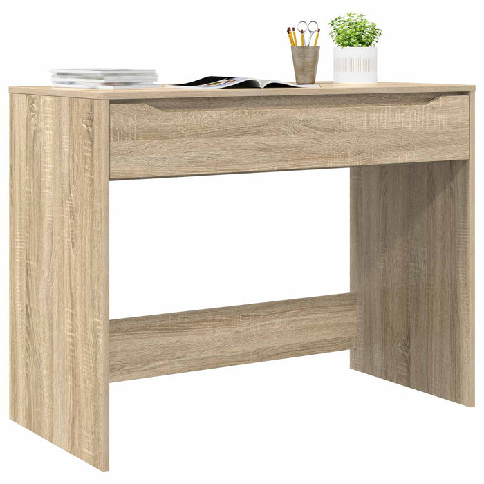 Birou cu sertar Stejar Sonoma 100 x 50 x 78 cm Lemn prelucrat - WALTI WALTI