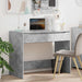 Birou cu sertar Gri din beton 100 x 50 x 78 cm Lemn compozit - WALTI WALTI