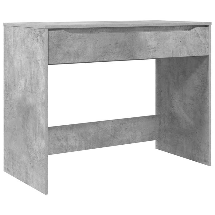 Birou cu sertar Gri din beton 100 x 50 x 78 cm Lemn compozit - WALTI WALTI