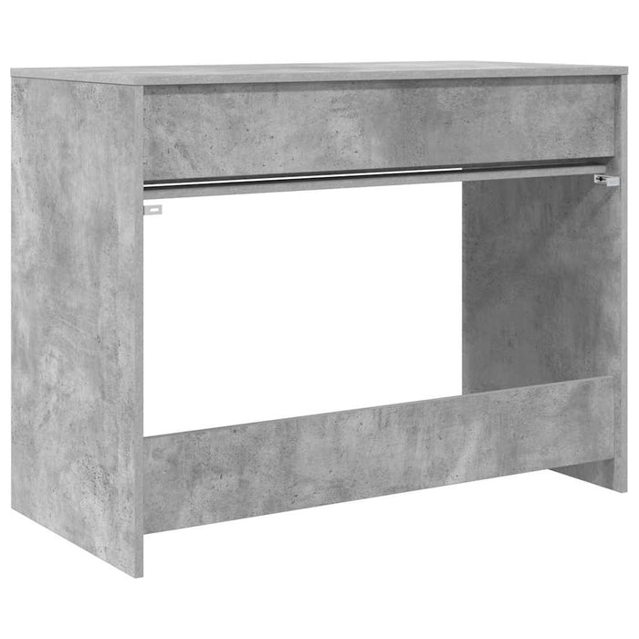 Birou cu sertar Gri din beton 100 x 50 x 78 cm Lemn compozit - WALTI WALTI