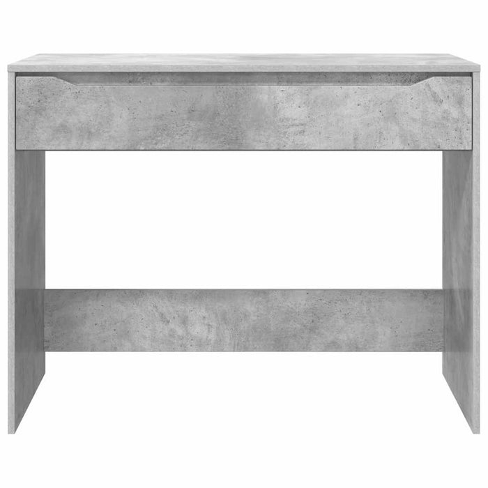 Birou cu sertar Gri din beton 100 x 50 x 78 cm Lemn compozit - WALTI WALTI