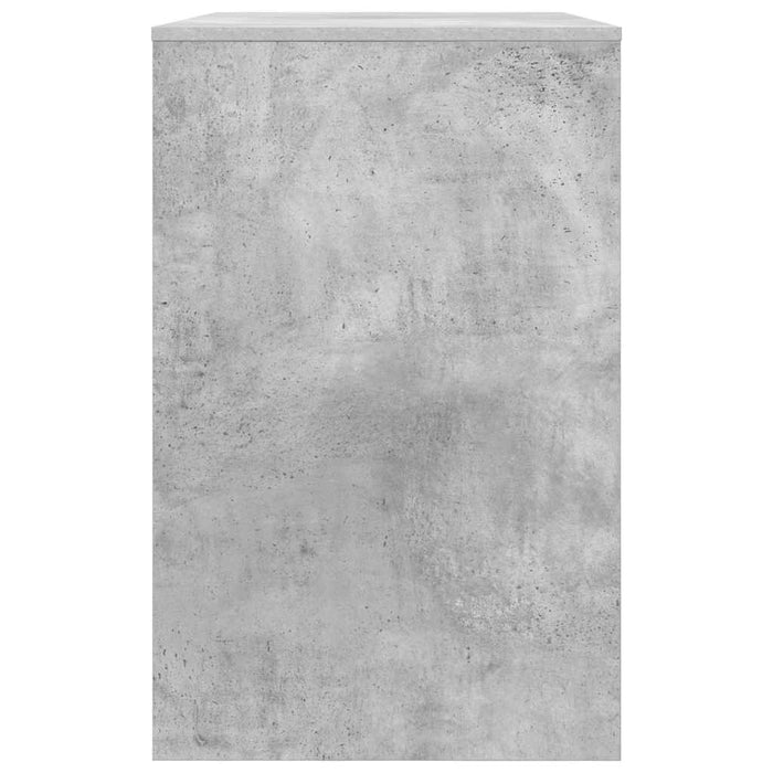 Birou cu sertar Gri din beton 100 x 50 x 78 cm Lemn compozit - WALTI WALTI