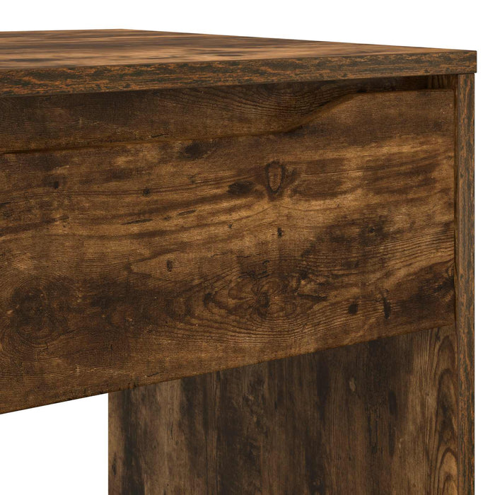 Birou cu sertar Stejar Afumat 100 x 50 x 78 cm Lemn prelucrat - WALTI WALTI