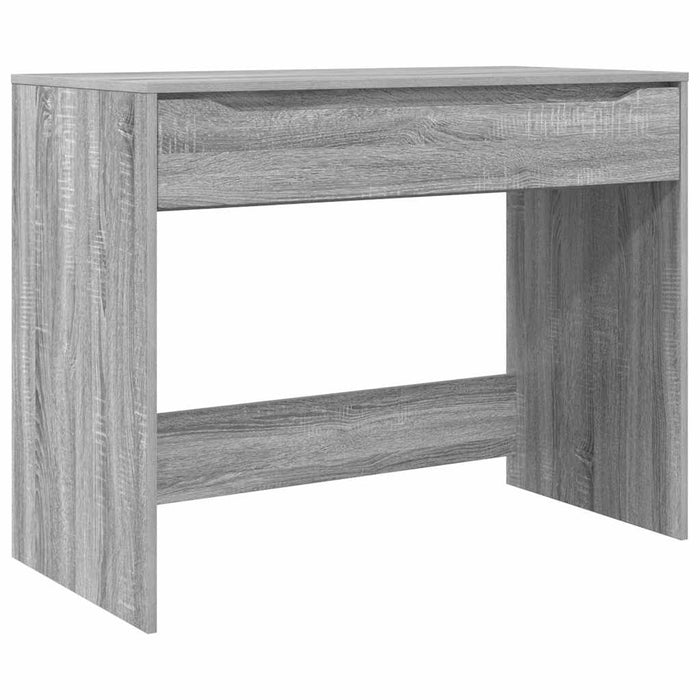Birou cu sertar Gri Sonoma 100 x 50 x 78 cm Lemn compozit - WALTI WALTI
