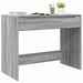 Birou cu sertar Gri Sonoma 100 x 50 x 78 cm Lemn compozit - WALTI WALTI