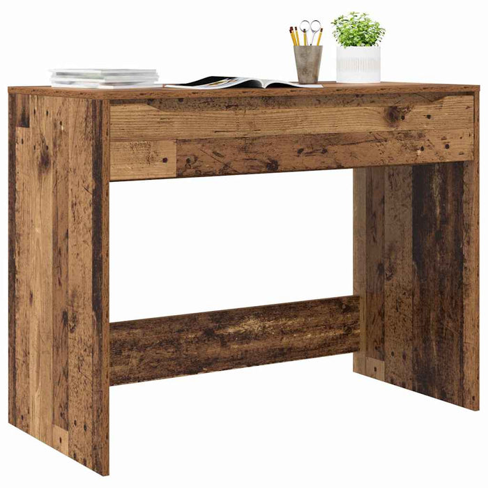 Birou cu sertar Lemn Vechi 100 x 50 x 78 cm Lemn compozit - WALTI WALTI