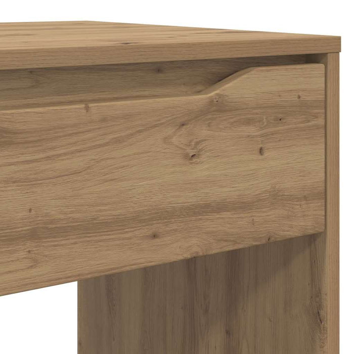 Birou cu sertar Stejar Artizanal 100 x 50 x 78 cm Lemn compozit - WALTI WALTI