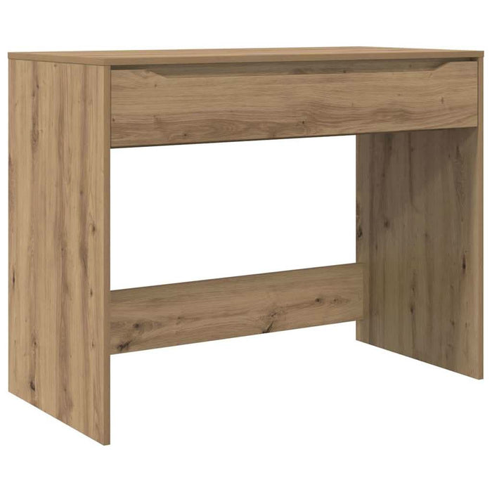 Birou cu sertar Stejar Artizanal 100 x 50 x 78 cm Lemn compozit - WALTI WALTI