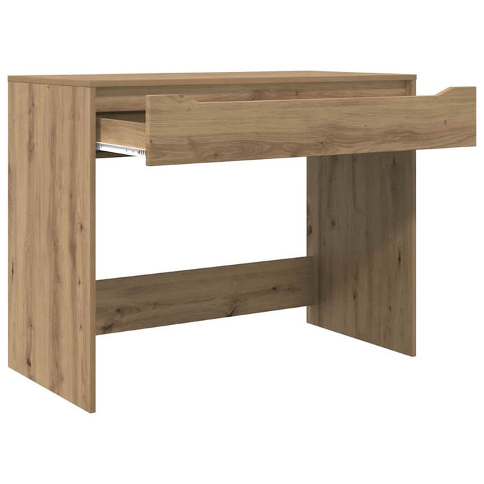 Birou cu sertar Stejar Artizanal 100 x 50 x 78 cm Lemn compozit - WALTI WALTI