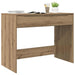 Birou cu sertar Stejar Artizanal 100 x 50 x 78 cm Lemn compozit - WALTI WALTI