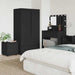 Dulap de Baie Negru 40,5 x 40 x 44 cm Lemn compozit - WALTI WALTI