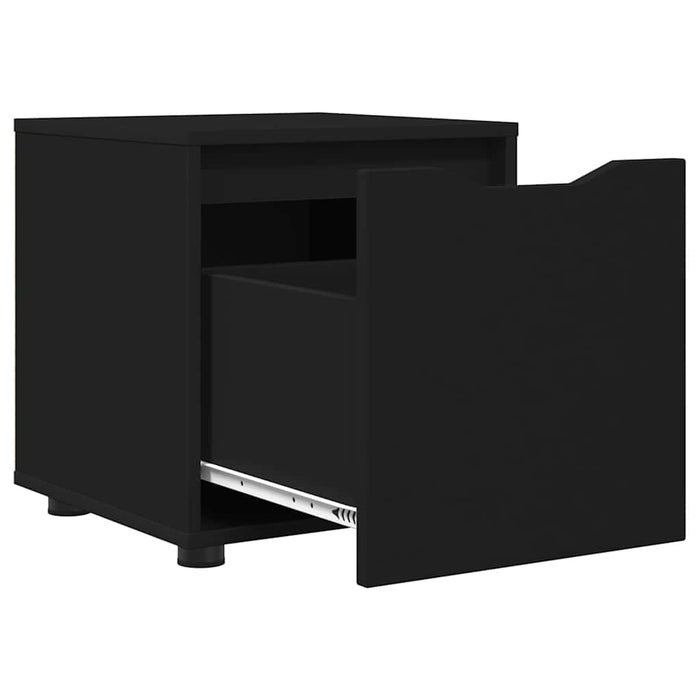 Dulap de Baie Negru 40,5 x 40 x 44 cm Lemn compozit - WALTI WALTI