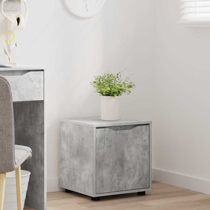Dulap de Baie Gri din beton 40,5 x 40 x 44 cm Lemn compozit - WALTI WALTI