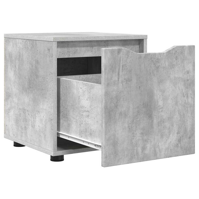 Dulap de Baie Gri din beton 40,5 x 40 x 44 cm Lemn compozit - WALTI WALTI