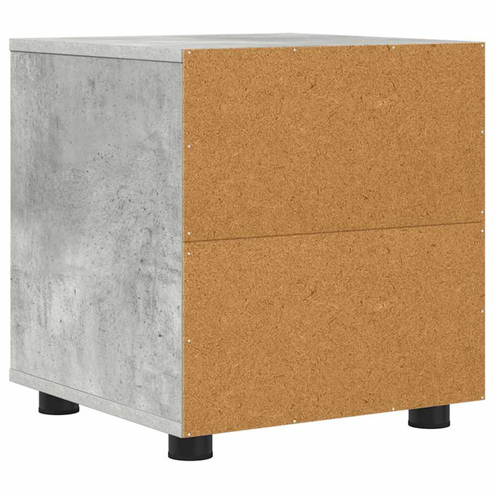 Dulap de Baie Gri din beton 40,5 x 40 x 44 cm Lemn compozit - WALTI WALTI