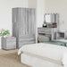Dulap de Baie Gri Sonoma 40,5 x 40 x 44 cm Lemn compozit - WALTI WALTI
