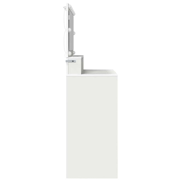 Mese de toaletă pentru dormitor Alb 80 x 39,6 x 135 cm - WALTI WALTI