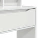 Mese de toaletă pentru dormitor Alb lucios 80 x 39,6 x 135 cm - WALTI WALTI