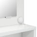 Mese de toaletă pentru dormitor Alb lucios 80 x 39,6 x 135 cm - WALTI WALTI