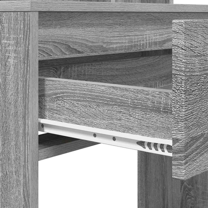 Mese de toaletă pentru dormitor Gri Sonoma 80 x 39,6 x 135 cm - WALTI WALTI