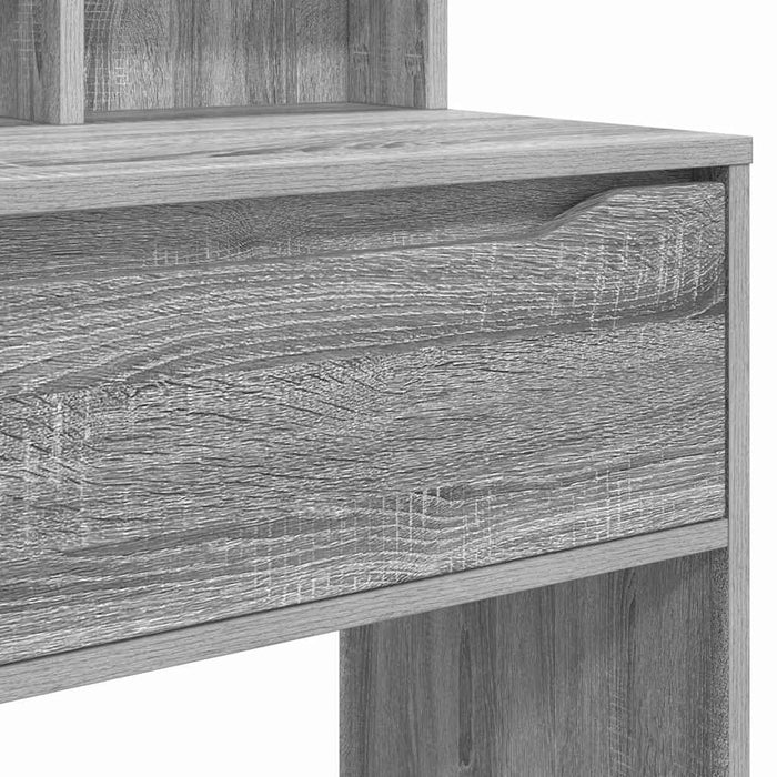 Mese de toaletă pentru dormitor Gri Sonoma 80 x 39,6 x 135 cm - WALTI WALTI