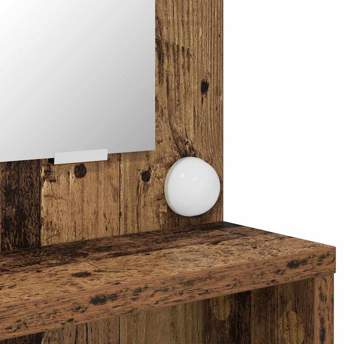 Mese de toaletă pentru dormitor Lemn Vechi 80 x 39,6 x 135 cm - WALTI WALTI