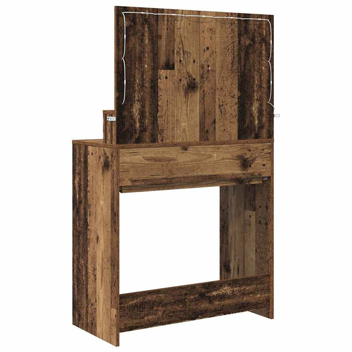 Mese de toaletă pentru dormitor Lemn Vechi 80 x 39,6 x 135 cm - WALTI WALTI