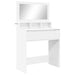 Mese de toaletă pentru dormitor Alb 80 x 39,6 x 135 cm - WALTI WALTI