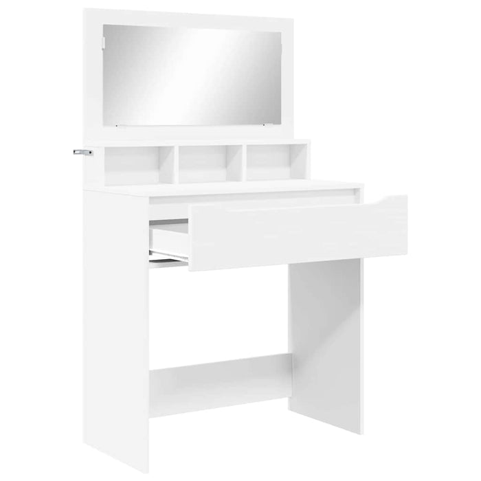 Mese de toaletă pentru dormitor Alb 80 x 39,6 x 135 cm - WALTI WALTI