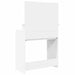 Mese de toaletă pentru dormitor Alb 80 x 39,6 x 135 cm - WALTI WALTI