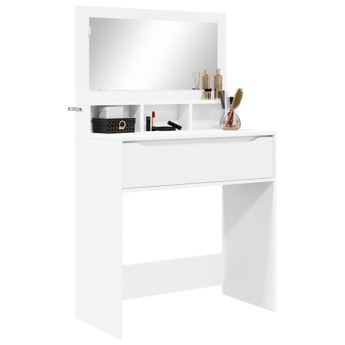 Mese de toaletă pentru dormitor Alb 80 x 39,6 x 135 cm - WALTI WALTI
