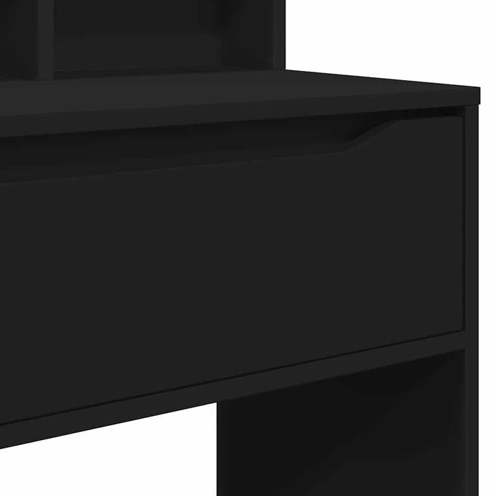 Mese de toaletă pentru dormitor Negru 80 x 39,6 x 135 cm - WALTI WALTI