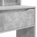 Mese de toaletă pentru dormitor cu sertar Gri din beton - WALTI WALTI