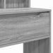 Mese de toaletă pentru dormitor Gri Sonoma 80 x 39,6 x 135 cm - WALTI WALTI