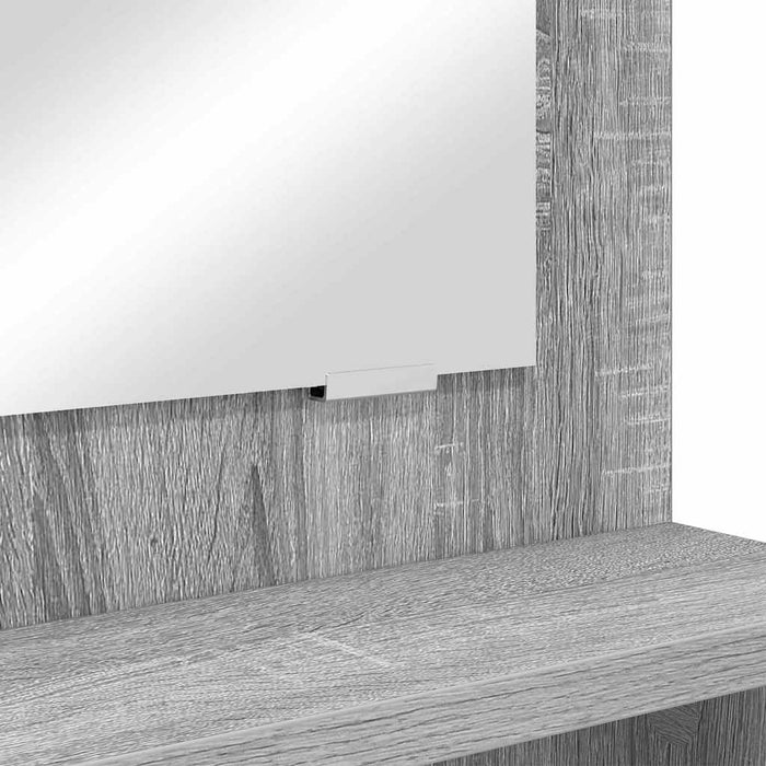 Mese de toaletă pentru dormitor Gri Sonoma 80 x 39,6 x 135 cm - WALTI WALTI