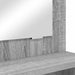 Mese de toaletă pentru dormitor Gri Sonoma 80 x 39,6 x 135 cm - WALTI WALTI