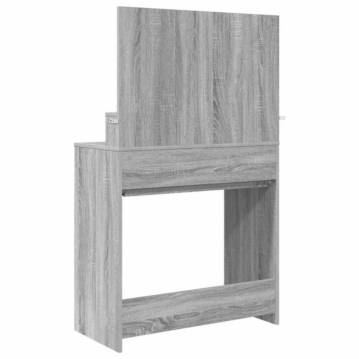 Mese de toaletă pentru dormitor Gri Sonoma 80 x 39,6 x 135 cm - WALTI WALTI