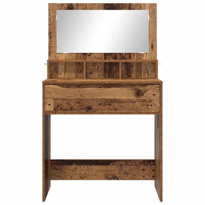 Mese de toaletă pentru dormitor Lemn Vechi 80 x 39,6 x 135 cm - WALTI WALTI