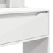 Mese de toaletă pentru dormitor cu raft Alb 80 x 39,6 x 135 cm - WALTI WALTI