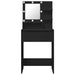 Mese de toaletă pentru dormitor Negru 80 x 39,6 x 135 cm - WALTI WALTI
