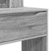 Mese de toaletă pentru dormitor Gri Sonoma 80 x 39,6 x 135 cm - WALTI WALTI
