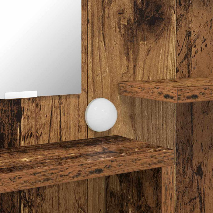 Mese de toaletă pentru dormitor Lemn Vechi 80 x 39,6 x 135 cm - WALTI WALTI