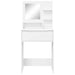 Mese de toaletă pentru dormitor cu raft Alb 80 x 39,6 x 135 cm - WALTI WALTI