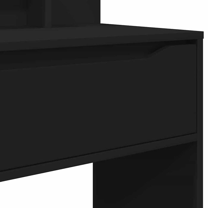 Mese de toaletă pentru dormitor Negru 80 x 39,6 x 135 cm - WALTI WALTI