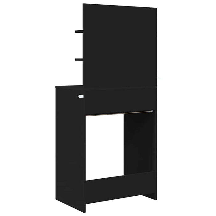 Mese de toaletă pentru dormitor Negru 80 x 39,6 x 135 cm - WALTI WALTI