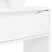 Mese de toaletă pentru dormitor Alb lucios 80 x 39,6 x 135 cm - WALTI WALTI